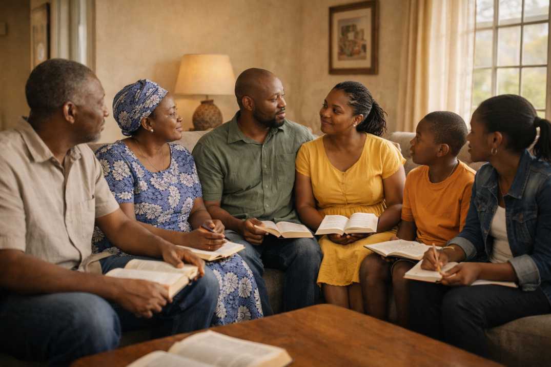 Family engaged in spiritual formation